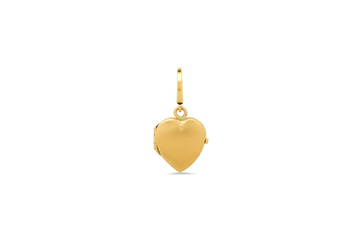 Shylee Rose Jewelry Charm Necklaces Small Heart Locket Charm