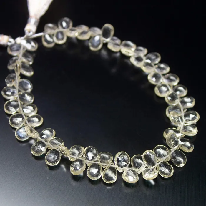 Earrings Beads Supplies USA 8 inches 8mm Natural Scapolite Faceted Pear Drop Briolette Loose Gemstone Beads Earrings Beads Supplies USA 8 inches 8mm Natural Scapolite Faceted Pear Drop Briolette Loose Gemstone Beads