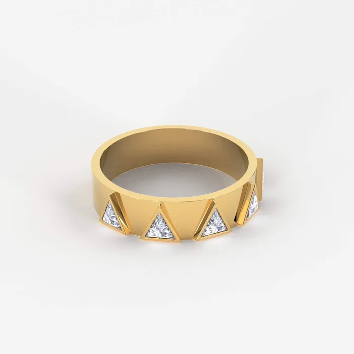 Rings Jalvi Co Trillion Diamond Ring 5 Stone Trillion Wedding Band Unique Trilliant Ring Triangle Diamond Band Real Diamond Solid Gold Ring Rings Jalvi Co Trillion Diamond Ring 5 Stone Trillion Wedding Band Unique Trilliant Ring Triangle Diamond Band Real Diamond Solid Gold Ring