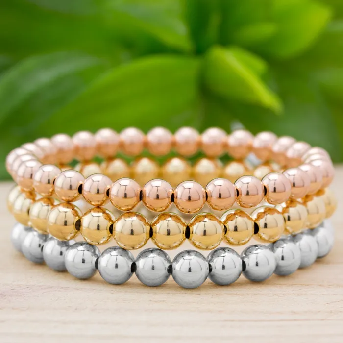 Bracelets 14kt GoldFilled 7mm Stretch Bracelet Elisa Ilana Bracelets 14kt GoldFilled 7mm Stretch Bracelet Elisa Ilana