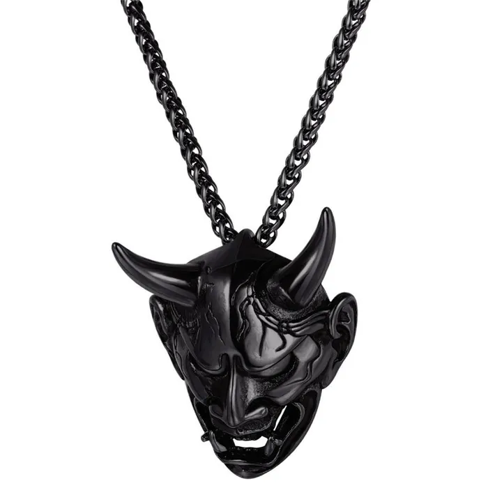 Necklaces sparklingselections Halloween Evil Devil Demon Stainless Steel Horror Pendant Necklace Gifts Party Fashionable Men Women Necklace Jewelry Necklaces sparklingselections Halloween Evil Devil Demon Stainless Steel Horror Pendant Necklace Gifts Party Fashionable Men Women Necklace Jewelry