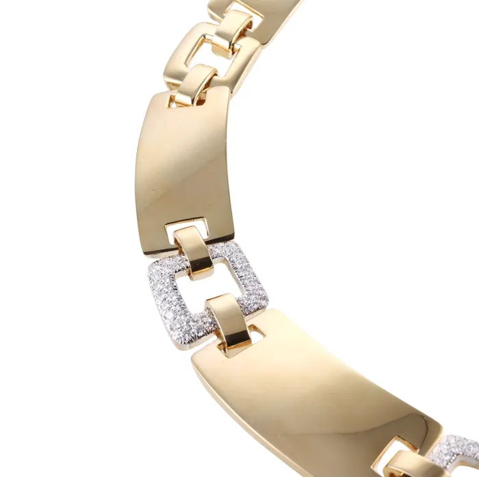 Necklaces David Webb David Webb Diamond Gold Platinum Necklace
