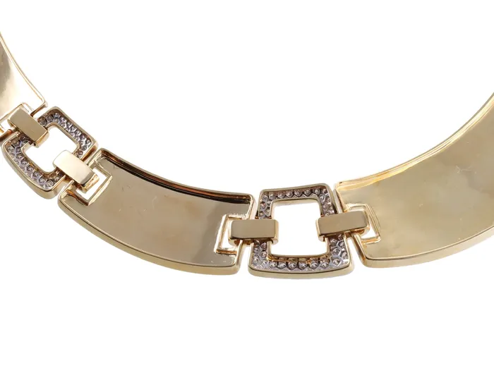 Necklaces David Webb David Webb Diamond Gold Platinum Necklace