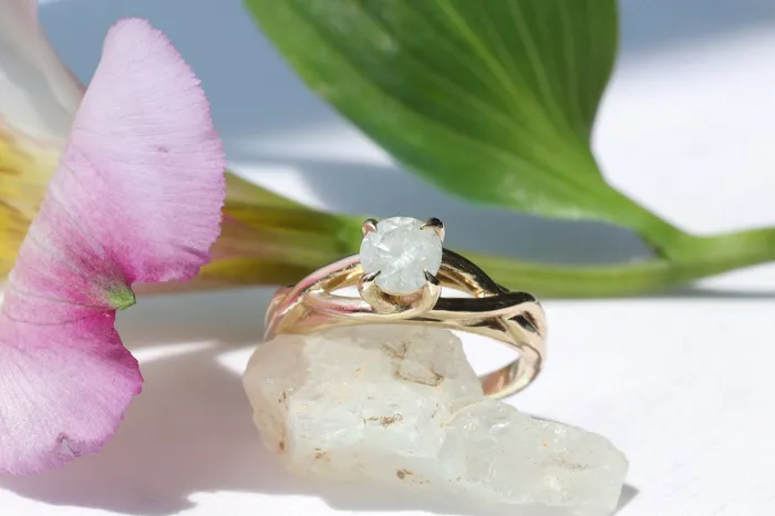Rings Twist Solitaire Ring Kestrel Dillon Rings Twist Solitaire Ring Kestrel Dillon