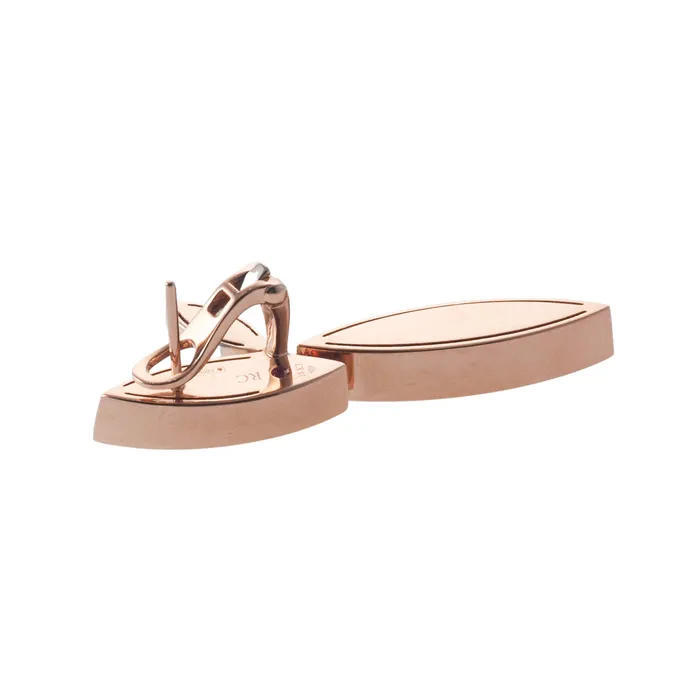 Roberto Coin Earrings Roberto Coin Rose Gold Diamond Petals Earrings