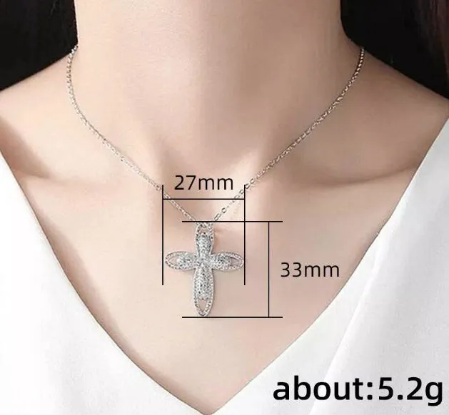 Necklaces Minx London Womens Cross Necklace Cross Necklace Women Cross Necklace Diamond Cross Pendant Cross Pendant and Necklace Silver Cross Pendant