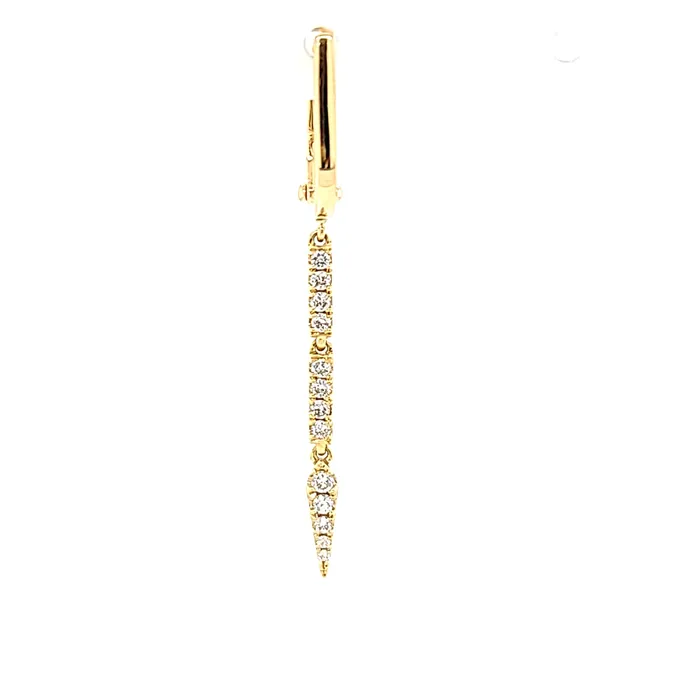 Susan Bella Jewelry LLC 18k Yellow Gold Diamond Dangle Earrings I7685 Earrings Susan Bella Jewelry LLC 18k Yellow Gold Diamond Dangle Earrings I7685 Earrings